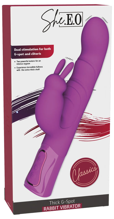 Vibro rabbit Beautypurpy 13 x 4cm