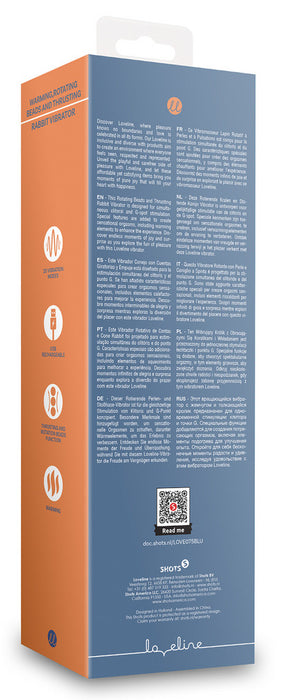 Vibro rabbit Blue nova 14 x 3.3cm