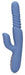 Vibro rabbit Blue nova 14 x 3.3cm