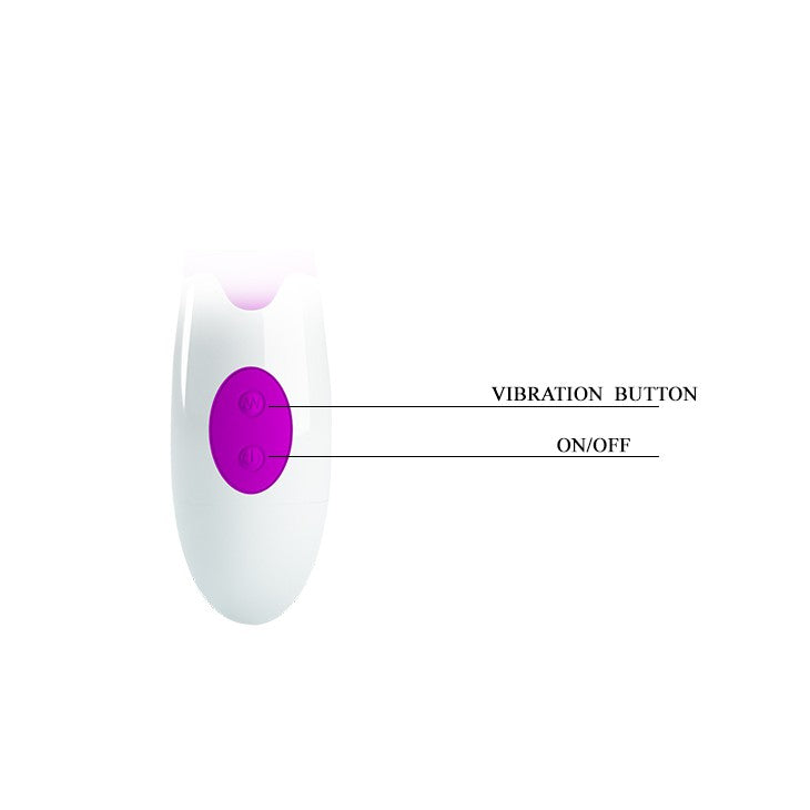 Vibro Rabbit Brighty 10.5 x 3.6cm Violet