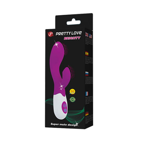 Vibro Rabbit Brighty 10.5 x 3.6cm Violet