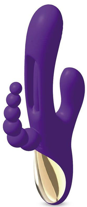 Vibro rabbit chapelet anal Triya 14 x 3.6cm