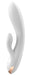 Vibro Rabbit connecté Double Flex Satisfyer 20cm Blanc