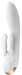 Vibro Rabbit connecté Double Flex Satisfyer 20cm Blanc