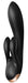 Vibro Rabbit connecté Double Flex Satisfyer 20cm Noir