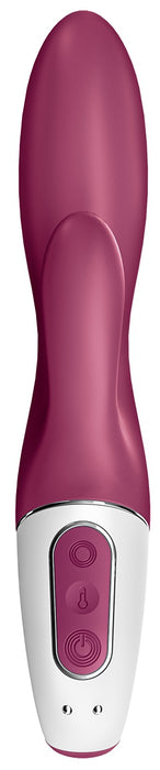 Vibro Rabbit connecté Heated Affair Satisfyer 20cm Mauve