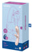 Vibro Rabbit connecté Hot Lover Satisfyer 20 x 3cm Silver