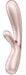Vibro Rabbit connecté Hot Lover Satisfyer 20 x 3cm Silver