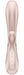 Vibro Rabbit connecté Hot Lover Satisfyer 20 x 3cm Silver