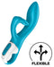 Vibro Rabbit EMBRACE ME Satisfyer 20cm Bleu
