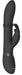 Vibro Rabbit Halo 24.5 x3.5cm Noir
