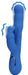Vibro Rabbit Jetset 14 x 3.5cm Bleu