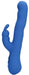 Vibro Rabbit Jetset 14 x 3.5cm Bleu
