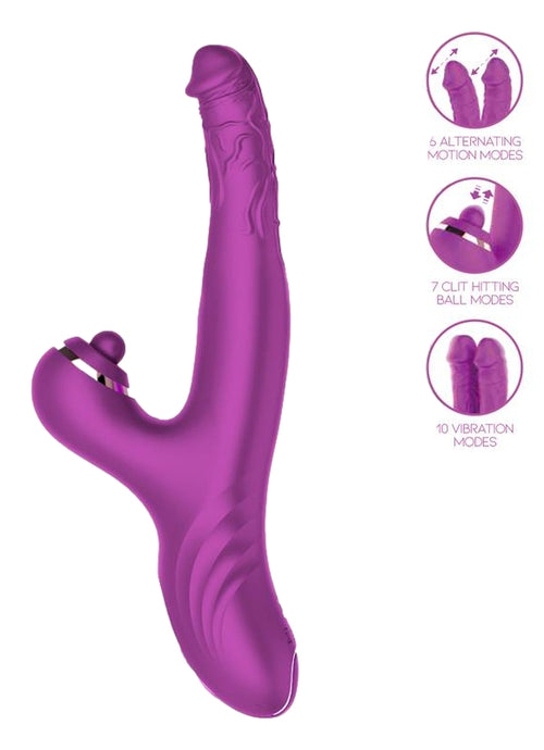Vibro Rabbit Nico 12 x 3.7cm