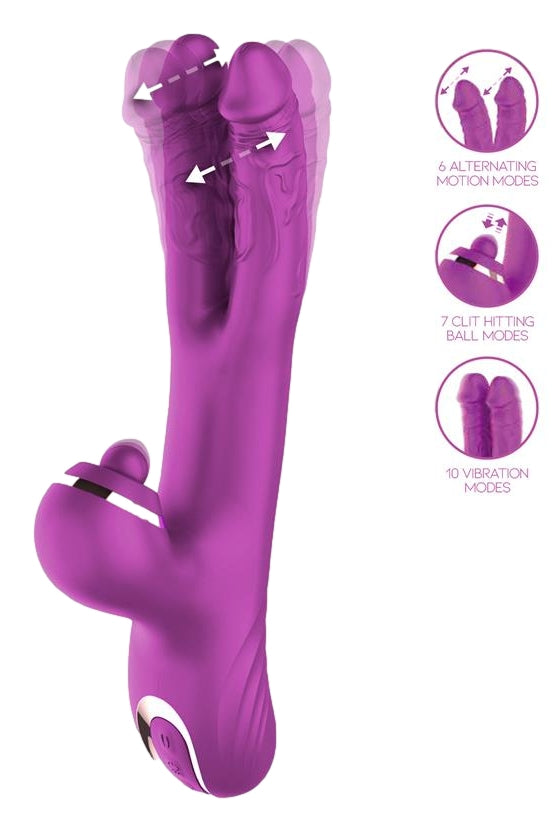 Vibro Rabbit Nico 12 x 3.7cm