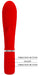 Vibro Rabbit Prescott 12 x 3.9cm Rouge