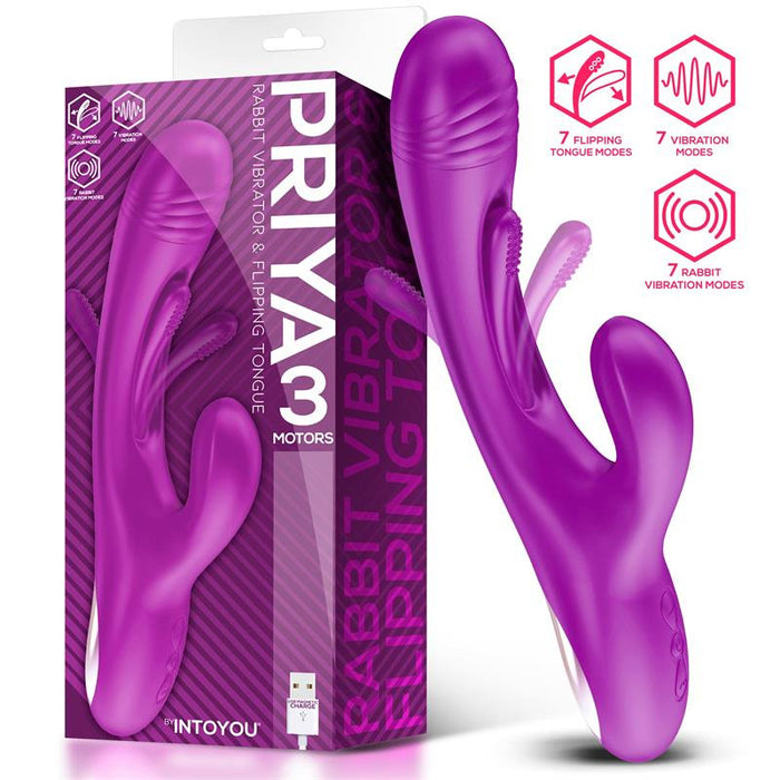 Vibro rabbit Priya 14 x 3.6cm