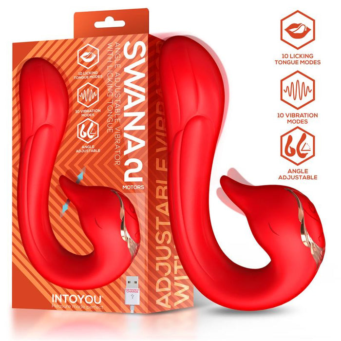 Vibro rabbit Swana 14 x 3.3cm