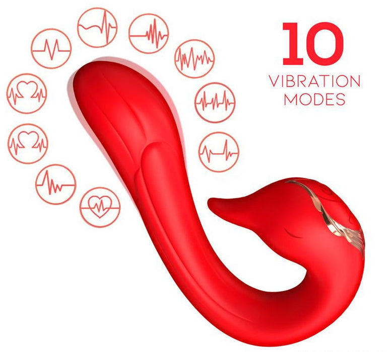 Vibro rabbit Swana 14 x 3.3cm