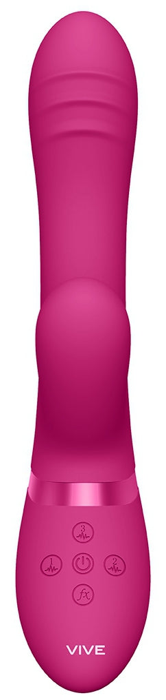 Vibro Rabbit Tani 22 x 3.5cm Rose