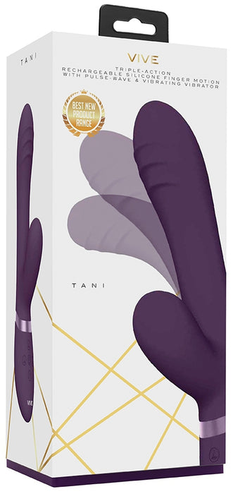 Vibro Rabbit Tani 22 x 3.5cm Violet