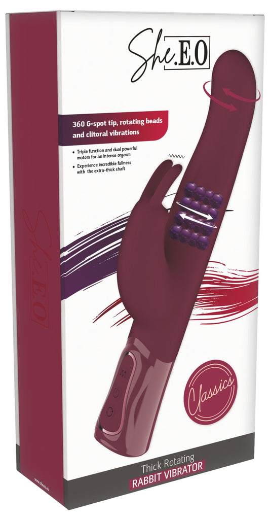 Vibro rabbit va-et-vient Thrustbunny 12 x 4cm