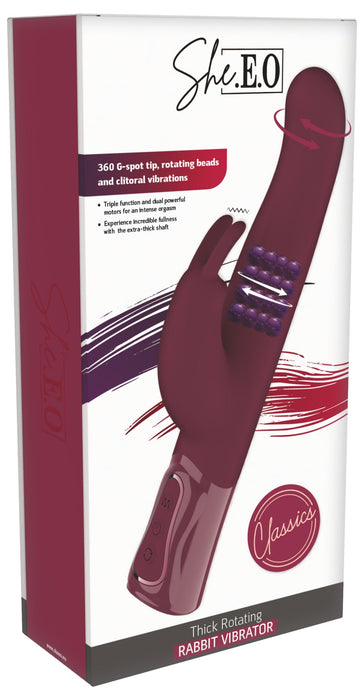 Vibro rabbit va-et-vient Thrustbunny 12 x 4cm
