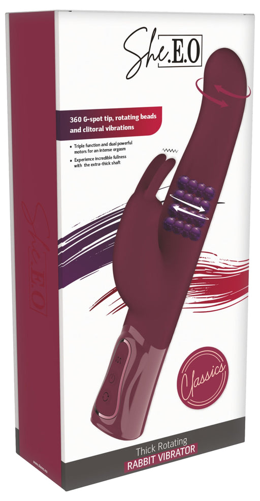 Vibro rabbit va-et-vient Thrustbunny 12 x 4cm
