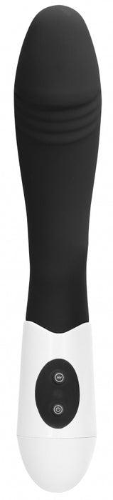 Vibro Ribbed Vibrator 12 x 3.7cm Noir