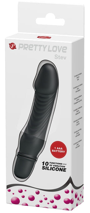 Vibro Stev 11 x 2.8 cm Noir