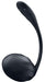 Vibromasseur Connecté Point G Ribbed Petal 8.5 x 3.8cm Noir
