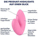 Vibromasseur Love Riot Satisfyer 6cm Rose
