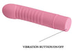 Vibromasseur Mick Pretty Love 10 x 2.7 cm Rose