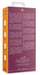 Vibromasseur sans harnais Strapless Loveline 12 x 3.8cm Violet