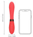 Vibromasseur Smooth Line 11 x 3.4 cm Rouge