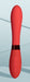 Vibromasseur Smooth Line 11 x 3.4 cm Rouge