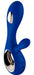 Vibromasseur Soraya Wave 22 x 3.8 cm Bleu nuit