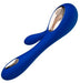 Vibromasseur Soraya Wave 22 x 3.8 cm Bleu nuit