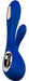 Vibromasseur Soraya Wave 22 x 3.8 cm Bleu nuit