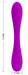 Vibro Yedda Pretty Love 17 x 2.7 cm Violet