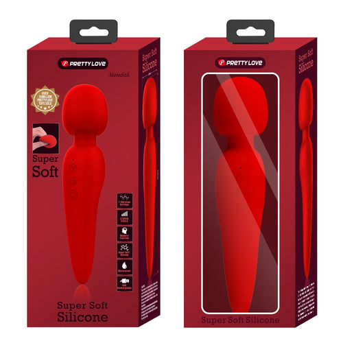 Wand Meredith 21.5cm Tête 50mm Rouge