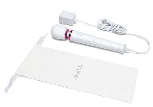Wand Powerful Petite Plug-In 25cm Tête 47mm Blanc