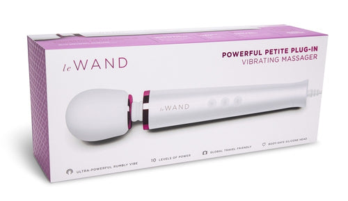 Wand Powerful Petite Plug-In 25cm Tête 47mm Blanc