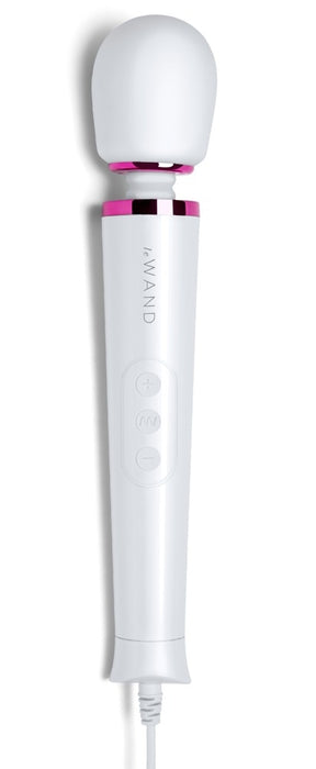 Wand Powerful Petite Plug-In 25cm Tête 47mm Blanc