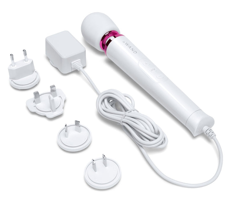 Wand Powerful Petite Plug-In 25cm Tête 47mm Blanc
