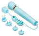 Wand Powerful Plug-In 34cm - Tête 62mm Bleu Ciel