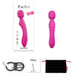 Wand Twist 12 x 3.5cm Rose