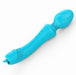 Wand Vibrant avec Langue Magic Head 20cm Turquoise