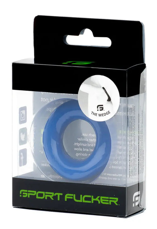 Wedge Cockring Bleu