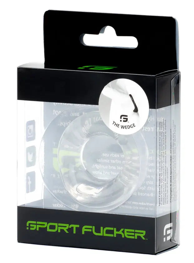 Wedge Cockring Clear